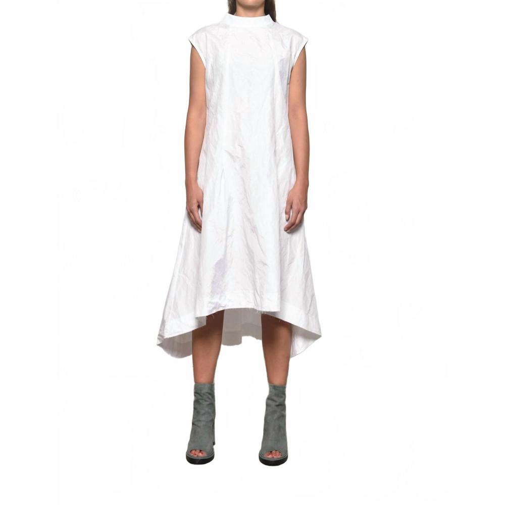 NEW SIMPLY MILA gaia sleevesless dress in white